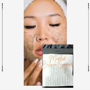 4/$15 Salt Scrub Acne Fighting Skin Care Oatmeal, Sugar, Salt, Chemical Free